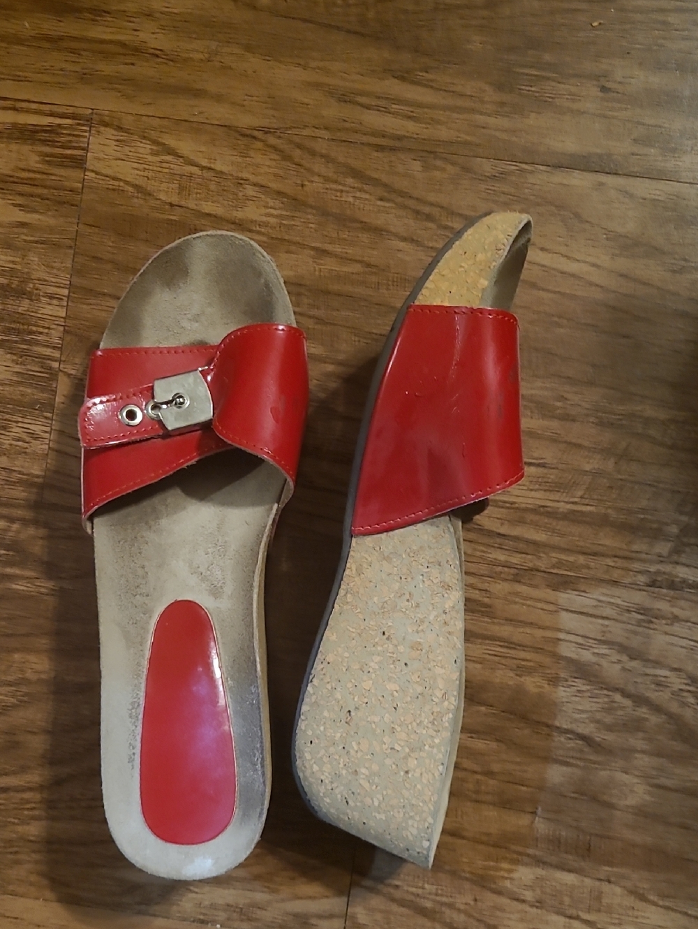 Cordani sandals Wedge platforms Red shoes 41 Italy